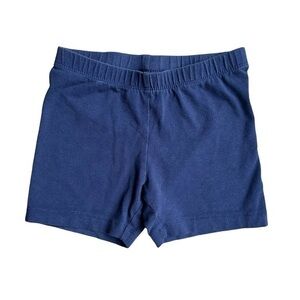 6/6x Cat & Jack Blue Cartwheel cotton stretch casual pull on shorts